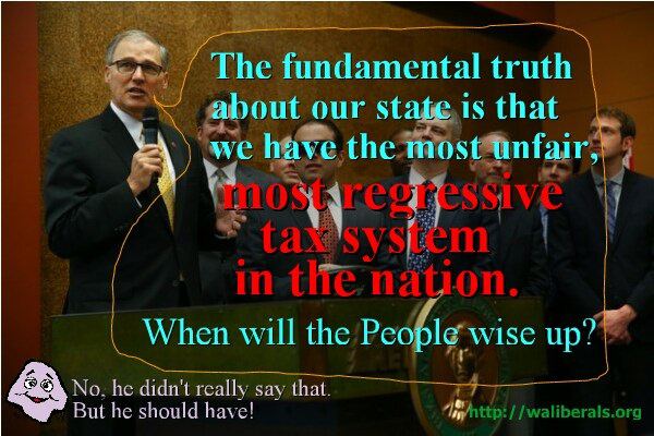 Jay Inslee on taxation