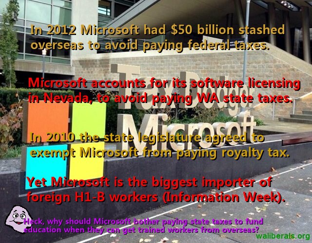 Microsoft: Tax Dodger