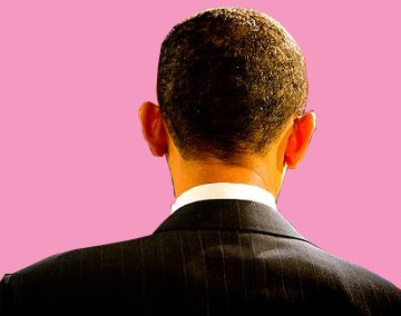 President Obama, from behind, From ImagesAttr