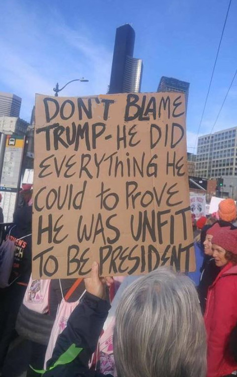 Don't blame Trump: He did everything he could to prove he was unfit to be president