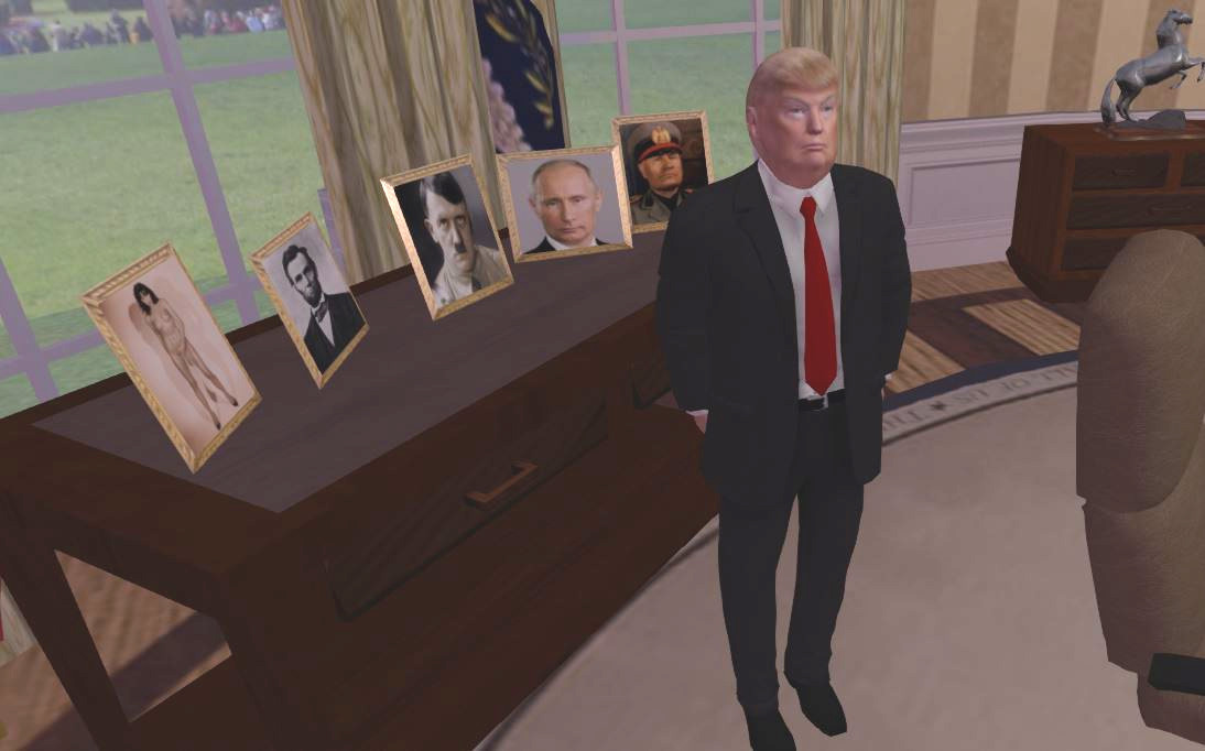 Donald Trump in Oval Office