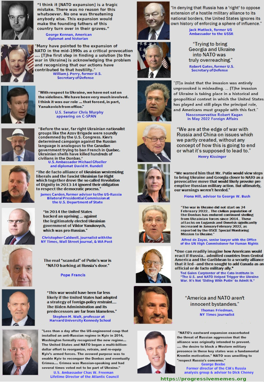 Diplomats, secretaries of Defense and politicians warned about U.S. provocations in Ukraine